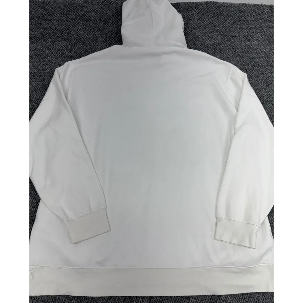 Polo Ralph Lauren Men's 4XLT White Fishing Adventure Bear Hoodie Sweatshirt